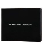 Porsche Design Μπρελόκ δερμάτινο 3.5x10.5x0.8cm Keyring Leather Cord Black