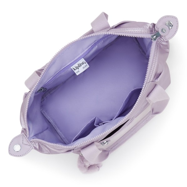 Kipling Τσάντα ώμου Art Mini Lilac Moon Metallic Kipling Τσάντα ώμου Art Mini Lilac Moon Metallic