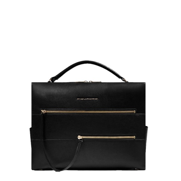 Piquadro Χαρτοφύλακας για laptop 14" W140 Black