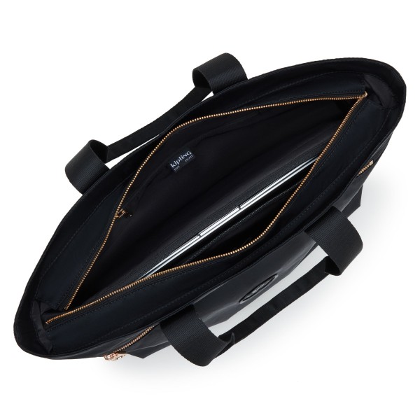 Kipling Τσάντα ώμου για laptop 15.6" Colissa Zip Black Rose Spice Kipling Τσάντα ώμου για laptop 15.6" Colissa Zip Black Rose Spice