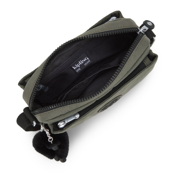 Kipling Τσαντάκι ώμου Abanu Green Moss Kipling Τσαντάκι ώμου Abanu Green Moss