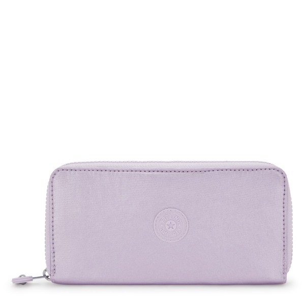 Πορτοφόλι Money World Lilac Moon Metallic Kipling Πορτοφόλι Money World Lilac Moon Metallic