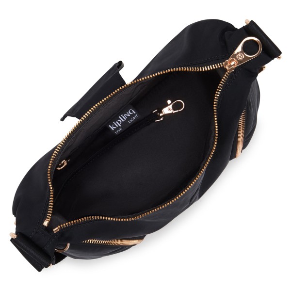 Kipling Τσαντάκι ώμου Sera M Black Rose Spice Kipling Τσαντάκι ώμου Sera M Black Rose Spice