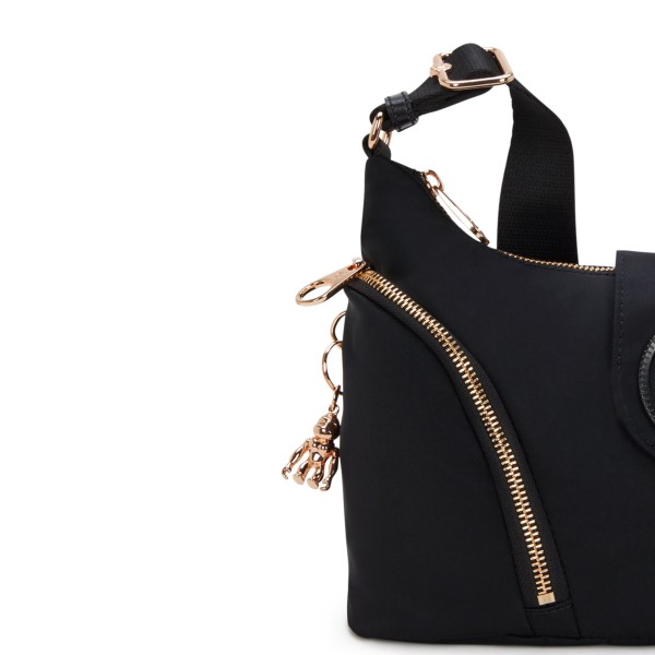 Kipling Τσαντάκι ώμου Sera M Black Rose Spice Kipling Τσαντάκι ώμου Sera M Black Rose Spice