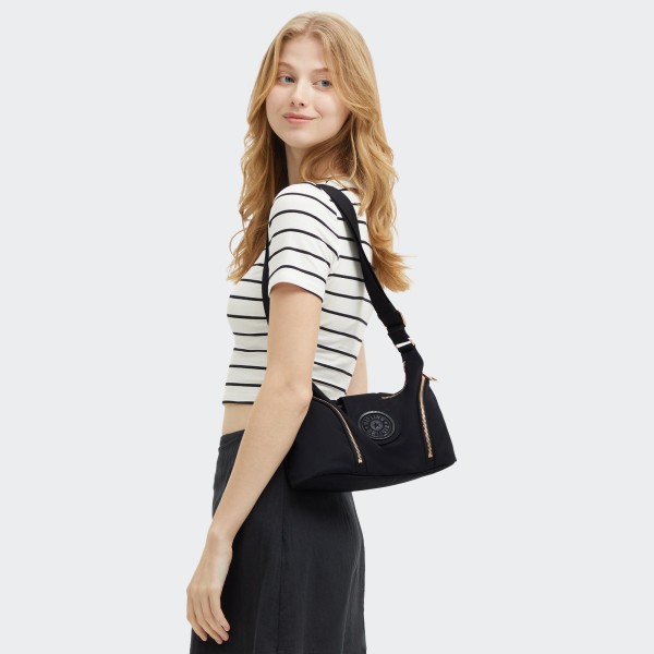 Kipling Τσαντάκι ώμου Sera M Black Rose Spice Kipling Τσαντάκι ώμου Sera M Black Rose Spice