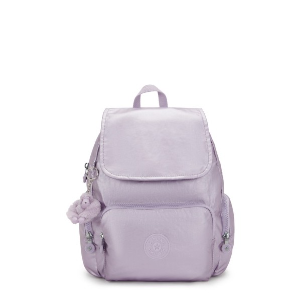 Σακίδιο πλάτης City Zip S Lilac Moon Metallic Kipling Σακίδιο πλάτης City Zip S Lilac Moon Metallic