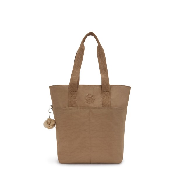 Τσάντα ώμου για laptop 15" Hanifa Early Tan Kipling Τσάντα ώμου για laptop 15" Hanifa Early Tan